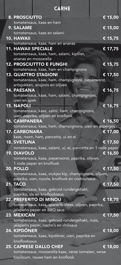 Afhaalmenu Bij Giuseppe 3