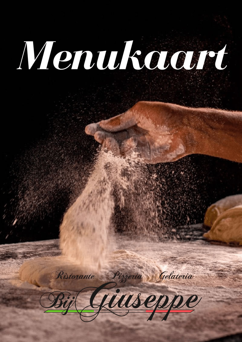 menukaart bij giuseppe